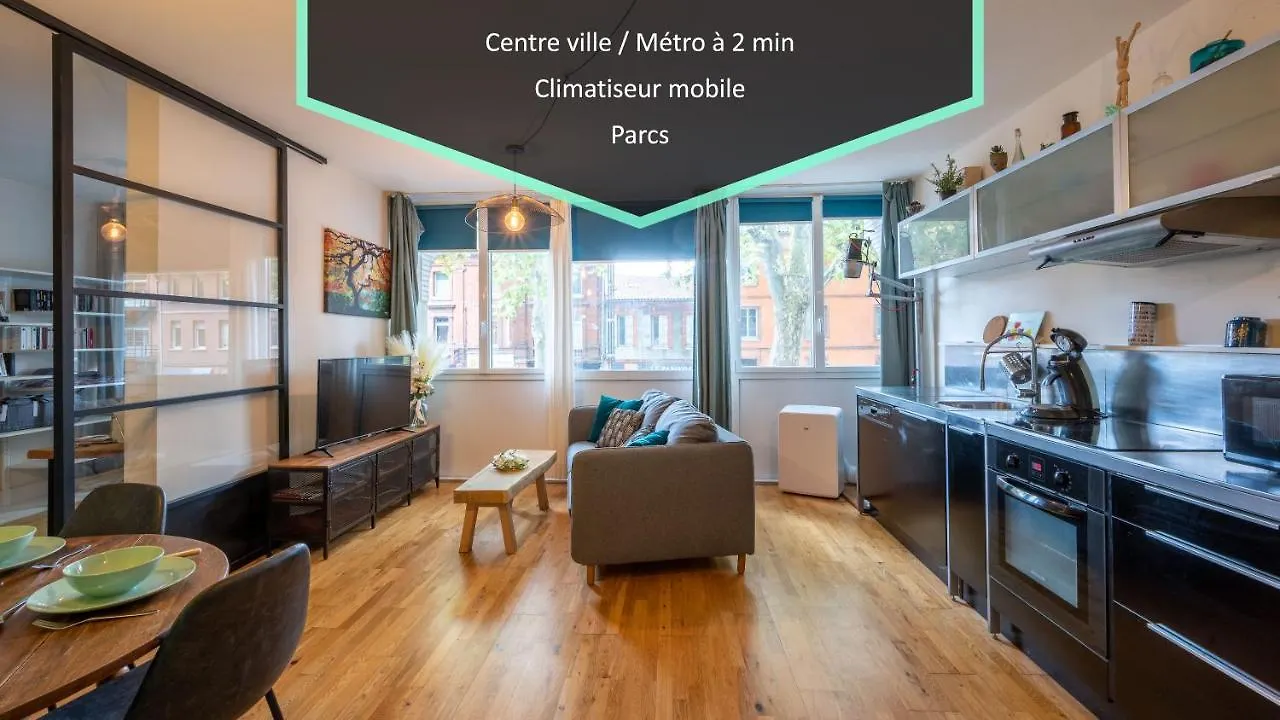 Apartamento Le philosophe - Centre-ville et parcs à côté Toulouse